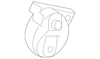 Duct, W/S Defr Otlt (Left-hand) - GM (90379990)