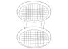 Rear Fascia - Mopar (68041480AD)