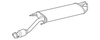 Muffler & Pipe - Toyota (17404-0P022)