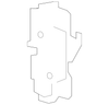 Fog Lamp Hole Plug, Right - Mopar (ZN32ZSPAA)