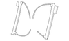 Lap & Shoulder Belt - Ford (GD9Z-54611B66-CM)