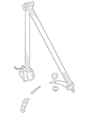 Liftgate Weatherstrip - GM (96540965)
