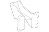 Seat Back Cover - Ford (YW3Z-5464416-BAB)