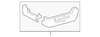 Lower Hinge - BMW (51817266675)