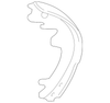 Park Brake Shoes - Toyota (46580-60060)