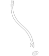 Front Cable - Ford (E9SZ-2853-B)