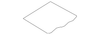 Ebony Passenger Seat Outer Adjuster Lower Finish Cover - GM (89042267)