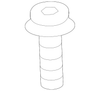 Fender Upper Bolt - Porsche (N-910-432-01)