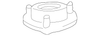 Suspension Strut Mount (Left, Right, Front) - Toyota (48609-06090)
