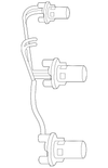 Backup Lamp Assembly - Buick (25760763)