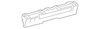 Passenger Side Front Door Window Weatherstrip - GM (96624069)