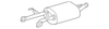 Muffler & Pipe - GM (25657446)