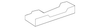 Rear Passenger Side Hydraulic Brake Hose Assembly - GM (84059654)