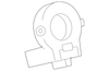 Retractor Seat Belt, Right - Mopar (YU10XDVAB)