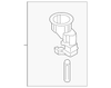 Front Door Mounted Weatherstrip, Right - Mopar (5074262AF)