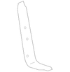 Passenger Seat Recliner Handle - GM (84401224)