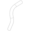 Engine Coolant Hose - Toyota (16267-0P020)