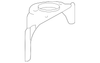 Seat Back Cover - Ford (YF1Z-54668A32-AAA)