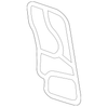 Plate, Rear S/D Sill Tr                    *Black - GM (90440578)