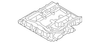 Handle, Inside - Ford (HA1Z-5822600-CA)