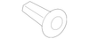 Lower Trim Nut - Porsche (N-908-214-01)