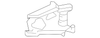 Primed Passenger Side Rocker Panel Rear Molding - GM (95248144)