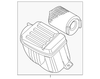 Cap, R/Wdo I/S S/S Slat                  *Black - GM (90440623)