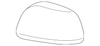 Mirror Cover Front Right, Right - Toyota (87915-48020-K0)