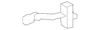 Roof Rail Front Courtesy and Reading Lamp Housing - GM (88935732)