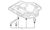 Lift Gate Glass - Nissan (K0300-1AA0B)