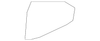 Medium Titanium Rear Driver Side Seat Belt Stowage Clip - GM (96932849)