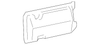 Seat Cushion Pad - Ford (GD9Z-99632A22-ED)
