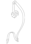 Headrest and Video Screen Assembly - GM (84346910)