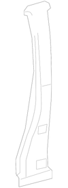 Weatherstrip - Ford (YL8Z-7843720-AA)