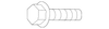 Engine Crankshaft Main Bearing Cap Bolt - Toyota (90105-A0173)
