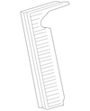 Bezel-Sun Load Temp Sen                 *Cocoa - GM (95316142)