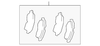 Brake Pads Front - Toyota (04465-0T010)