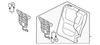 Drip Molding Seal Strip - BMW (51767164949)