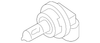 Fog Lamp Bulb - Porsche (N-105-297-01)