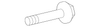 Upper Control Arm Bolt - Toyota (90119-A0328)