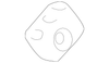 Fuel Door - Ford (E93Z-66405A26-B)