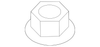 Black Rear Driver Side Wheel Opening Molding - GM (84319892)