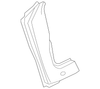 Cushion Cover And Pad, Left - Mopar (XR871L5AA)