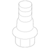 Differential Drive Pinion Gear Bearing Spacer - GM (9785792)