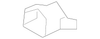 Exterior Door Handle Bracket, Left - Mopar (68645263AB)