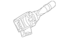Ebony Center Pillar Upper Garnish Molding Bolt Hole Finish Plug - GM (25858039)