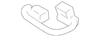 Driver Side Front End Upper Tie Bar Bracket - GM (84036656)
