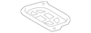 Passenger Side Rear Bumper Fascia Reflector - GM (96673826)