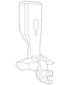 Upper Quarter Trim - Buick (25746298)