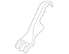 Rear Driver Side Bumper Fascia Outer Bracket - GM (15115463)